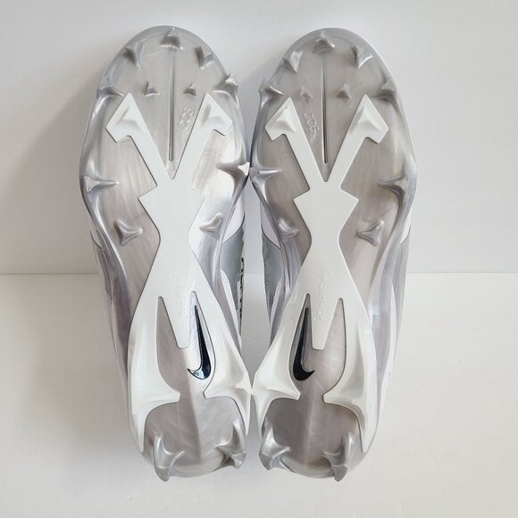 NEW Nike Alpha Menace 4 Pro Football Cleats FD7037-100 Size 11 White main image 6